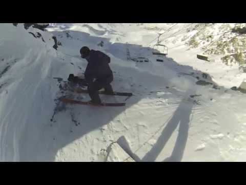 A rocky ride at Val Thorens - Zeal HD2 Googles Video