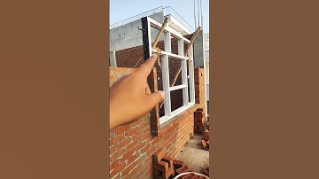 windows design by brick #viralvideo #youtubeshorts #trending #youtubevideos#viral #civil#housedesign