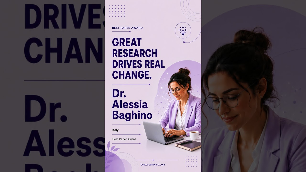 Alessia baghino | Universidad Alberto Hurtado | Best Paper Award