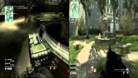 Call of Duty Modern Warfare 3 Wii vs PS3 Spec Ops Comparison Side by side