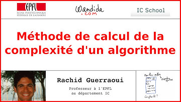 Méthode de calcul de la complexité d