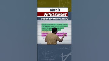 What is Perfect Number || Number System by Gagan Pratap sir #shorst #sss #cgl #chsl #mts #cpo #ib