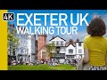 Exeter city uk guided walking tour with natural sounds