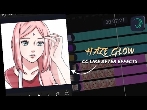 Haze glow cc like after effects full tutorial 🔥