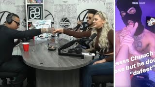 Sharp Rebukes Only Fans Pimp In Front Of His H0€ On No Jumper - Review From The Pimpin