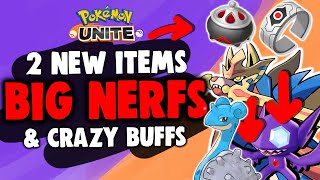 2 NEW ITEMS! DETAILED PATCH NOTES! They RUINED this Pokemon...