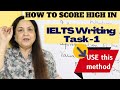 How to score high in ielts writing task  1  use this method  beneficial