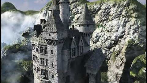 Animation with Vue 8 - medieval castle