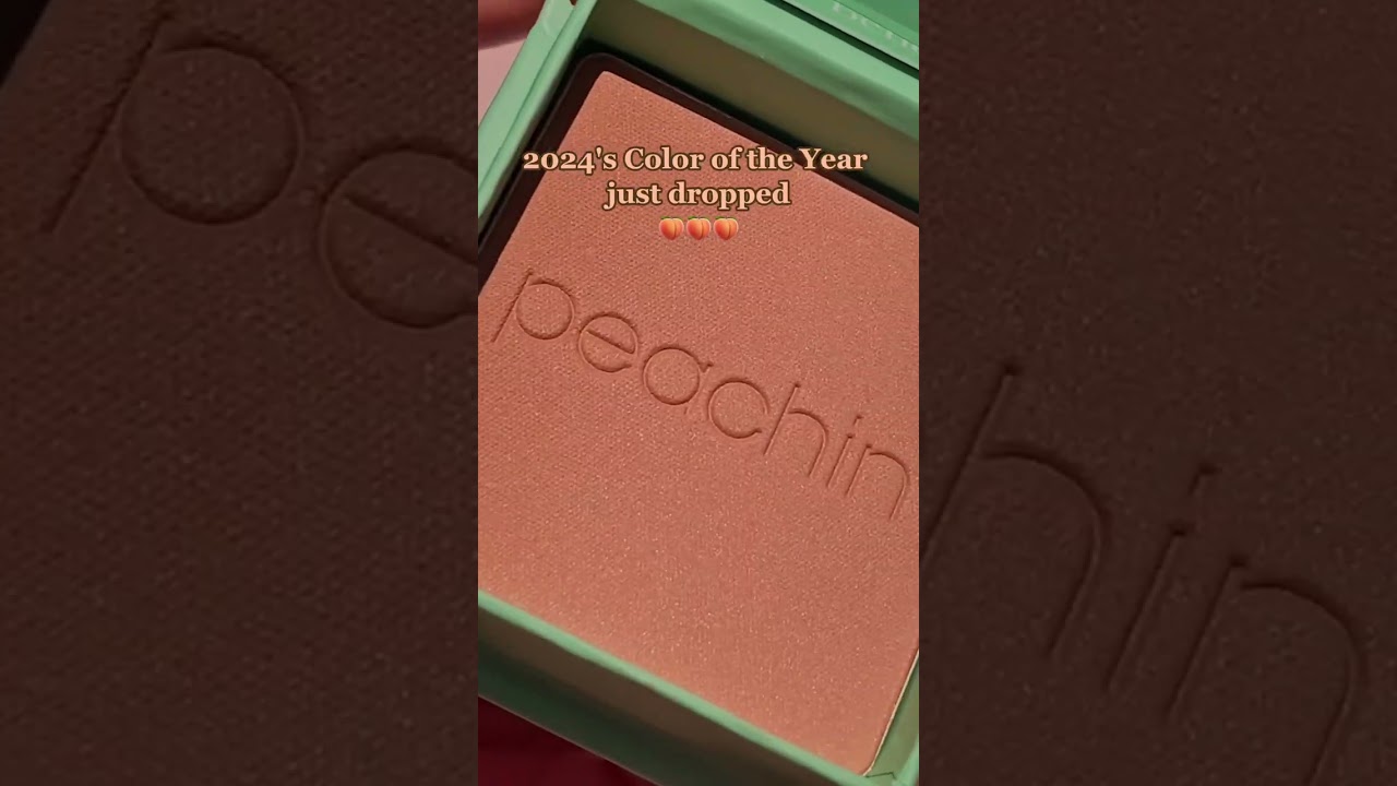 Color of the Year 2024 is Peachin' 🍑