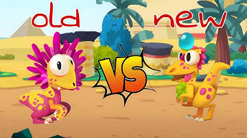 Dino Bash Travel Through Time - Old Vs New Snappy Gameplay