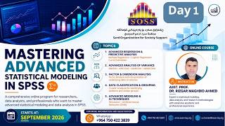 Full Mastering Advanced Statistical Modeling in SPSS | Day 1: SPSS 31, Data Management & Transformation Update