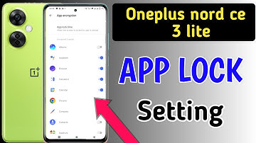 How to lock apps in Oneplus nord ce 3 lite /Oneplus nord ce 3 lite me app lock kaise kare/app lock