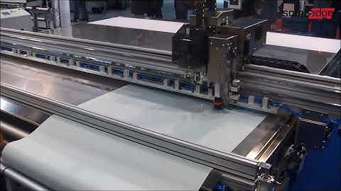 SM-375-TA | Digital Cutting Machine with Static Worktop (Laser on Trevira)