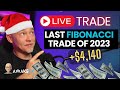 Fibonacci strategy on eurusd makes over 4100  live trade