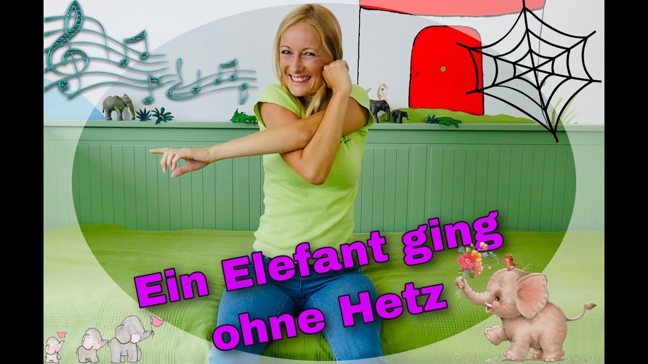 Ein Elefant ging ohne Hetz - Body Percussion für Kinder I Klatschspiele