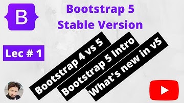 Bootstrap 5 Stable Version Introduction ,Lec-1,Bootstrap5 tutorials for beginners in Urdu/Hindi 2021