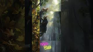⛩️Ninja Cat's Training Diary🗾A Journey to Master the Ultimate Covert Technique⏳　#Ninja Cat #cats⏳