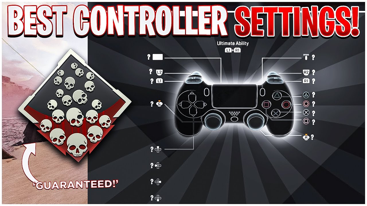 BEST APEX CONTROLLER SETTINGS (S5) - APEX LEGENDS (PC) - YouTube