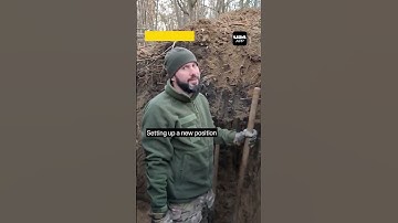 Soldiers From the @ACHILLES_UA Unit Setting Up a New Position #warinukraine