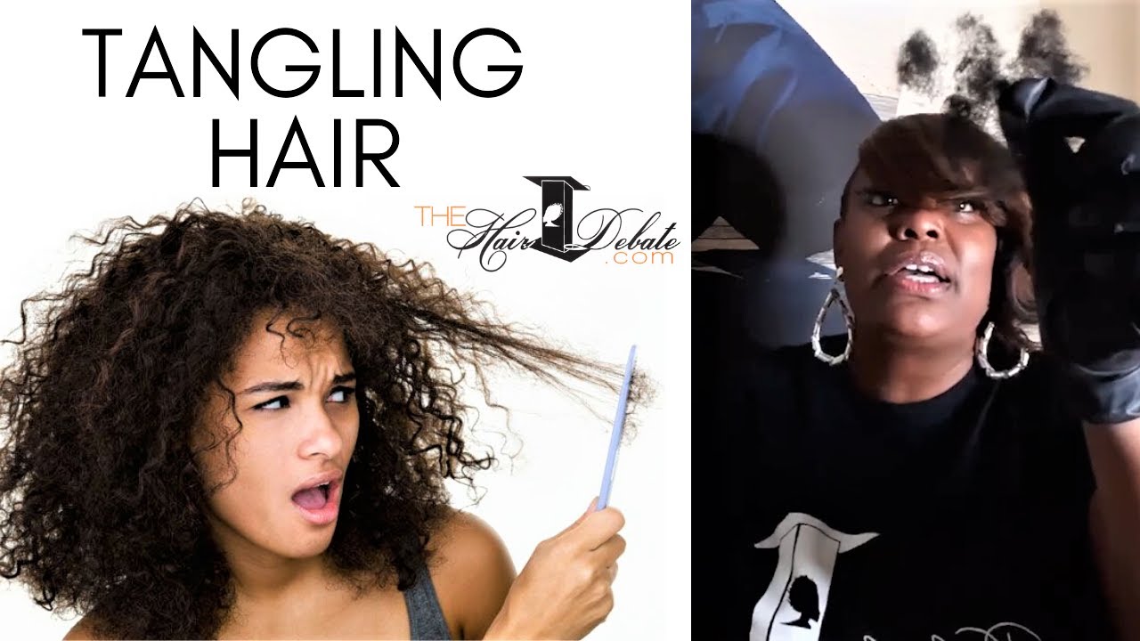 How to Detangle EXTREMELY Tangled Hair The Hair Debate YouTube