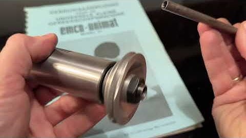 Emco Unimat Sl or DB Lathe Watchmakers Spindle 8mm