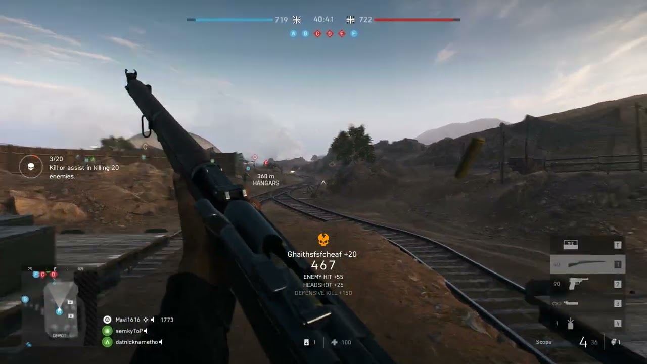 Battlefield V 2025 10 07   22 48 25 07 Long Distance Kill DVR