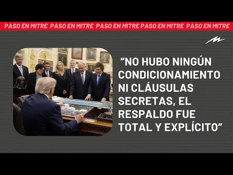 Alec Oxenford tras el encuentro de Javier Milei y Donald Trump