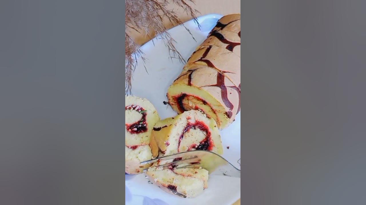 Bolu Gulung Batik ,|| Takaran Sendok || #bolugulung #shortvideo #bolupanggang