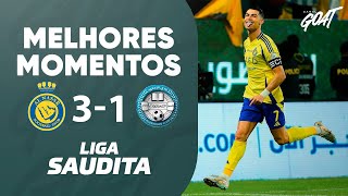Thumbnail for COM GOLS DE CRISTIANO RONALDO E MANÉ, AL-NASSR VENCE O AL-OKHDOOD DE VIRADA | MELHORES MOMENTOS