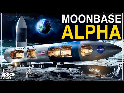 How SpaceX Will Build The First Moon Base