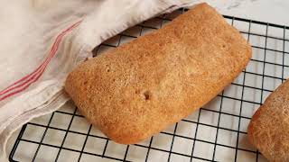 Gluten-Free Ciabatta 🍞✨ Soft inside, crispy outside — you’ll want more! 👀😋
