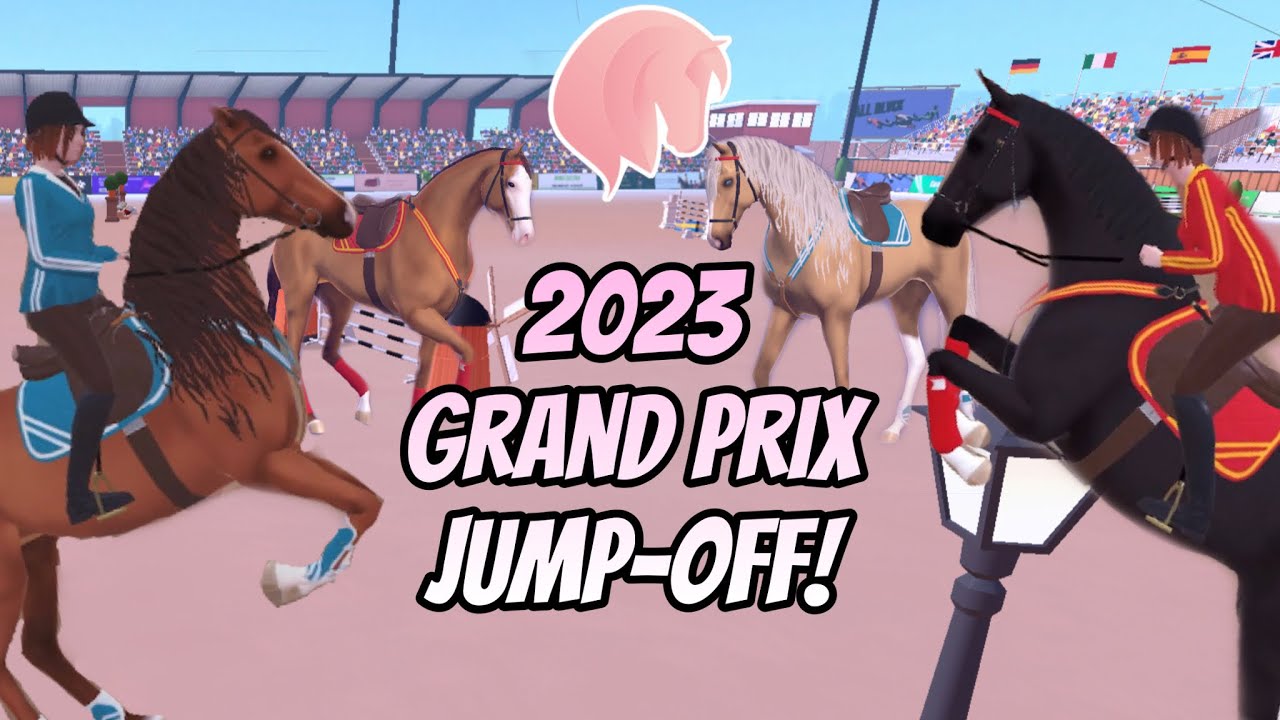 2023 Grand Prix Jump-off! (Part 1) Equestrian the game [ETG E82]