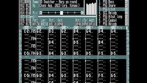 MSX - trilotracker SCC - SD Snatcher - Merry go round