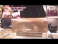 【阪神百貨店】「LONGCHAMP（ロンシャン）」～クラッチバッグ☆ストラップのつけ方～2014春夏