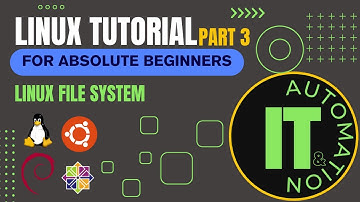 Linux for Absolute Beginners - Part 3 | Linux Files and Directories | Linux Files System
