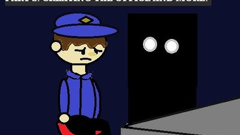 How to make a FNAF Fan game in scratch  - Part 2: The menu options, the office, and more!