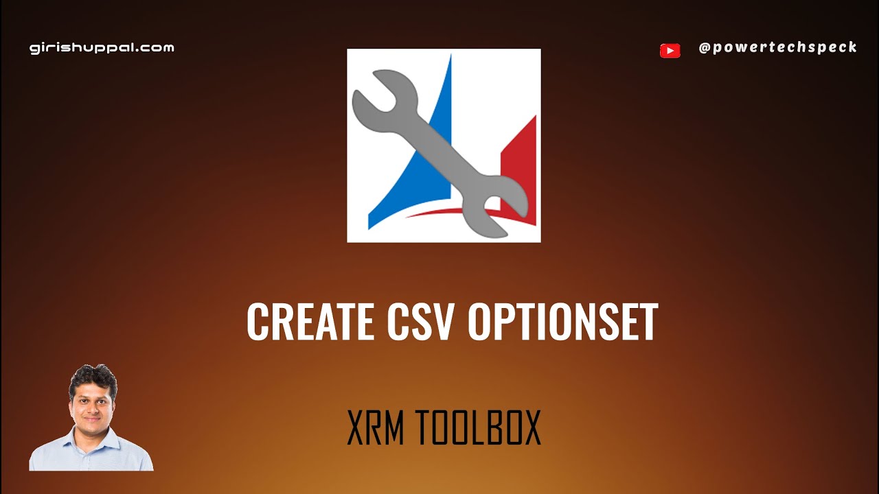 Инструмент XRM Toolbox — создание набора параметров CSV