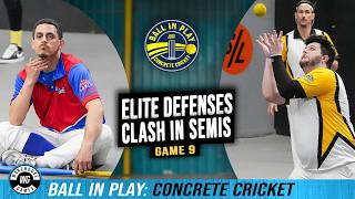 Pro MLB Players Meet in Playoffs! | Game 9 | Caribe vs Rotten | Ball in Play Concrete Cricket screenshot 1