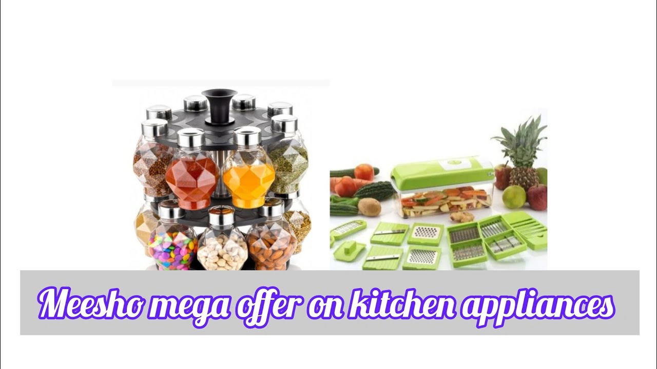 meesho mega offer on kitchen appliances // meeshokitchenhaul YouTube