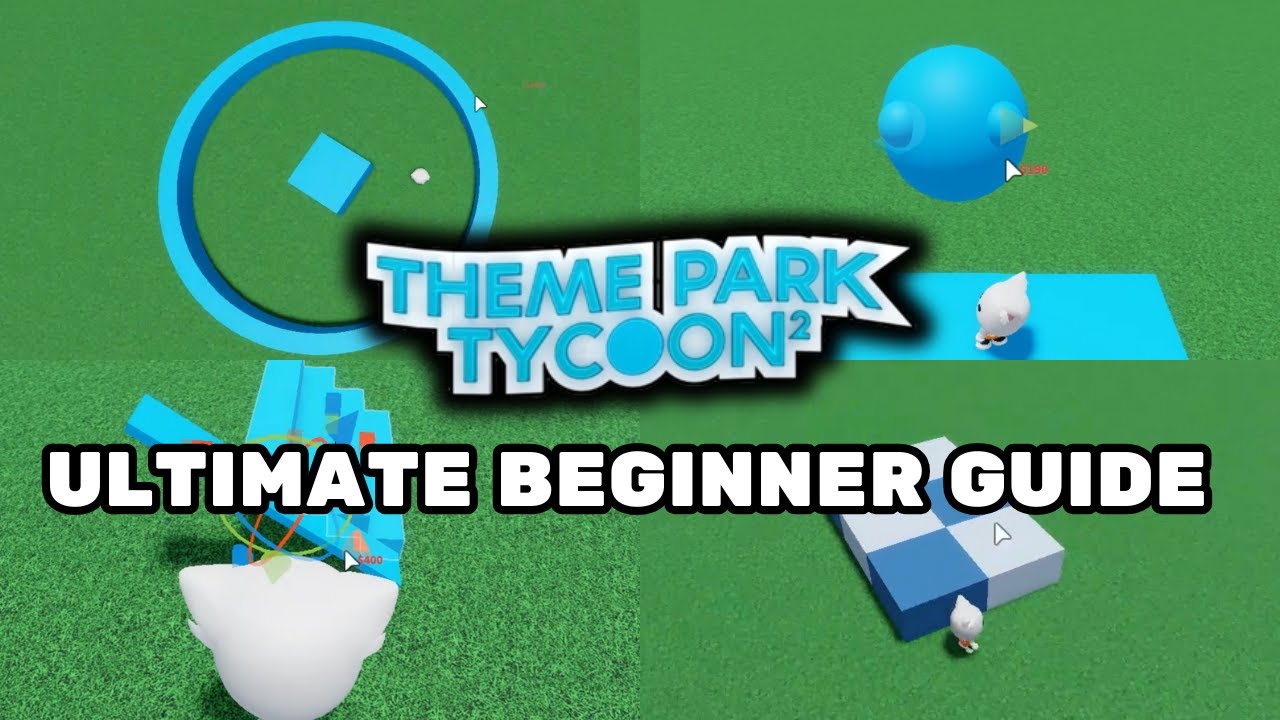 How to Build in Theme Park Tycoon 2 | Ultimate Beginner Guide