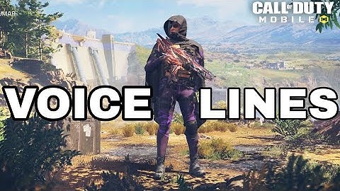 "ISKRA ARACHNIS" Voice Lines #40 Cod Mobile #codmvoicelines  CODM S10