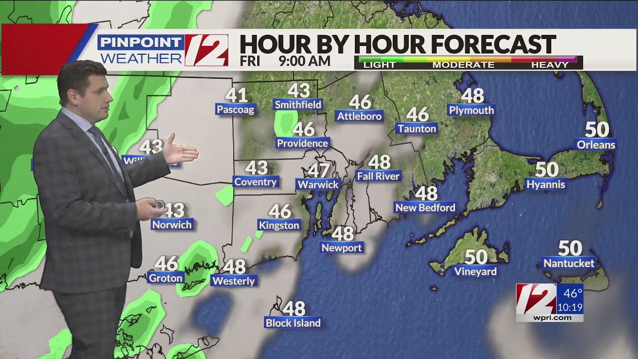 WPRI 12 Weather Forecast 11/21/24: Unsettled Next Couple of Days - YouTube