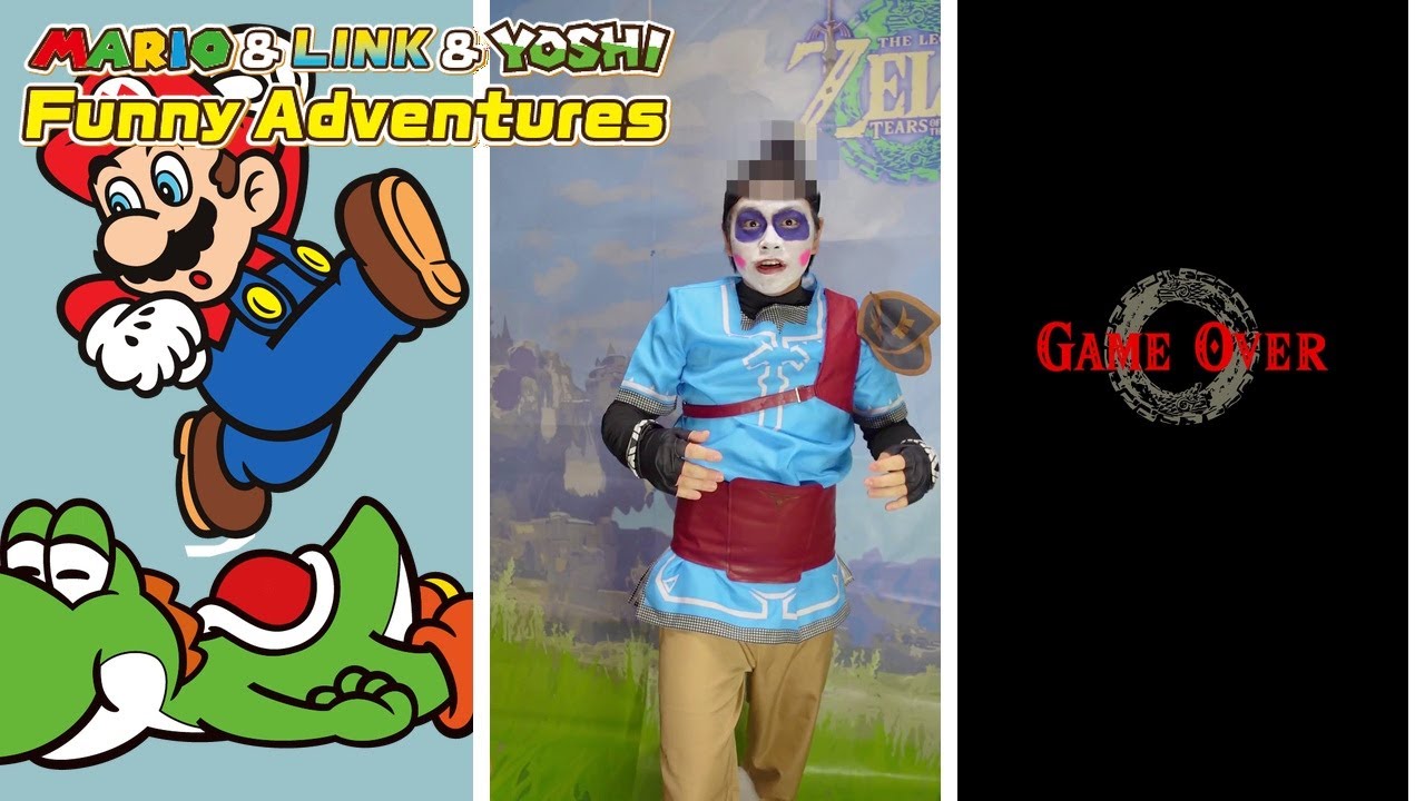 The Funny Adventures of Mario & Link ＆ Yoshi 🤣 ＃5253 - YouTube