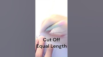 Cut Off Equal Line Segments: Geometric Construction #geometricconstructions #geometry #math