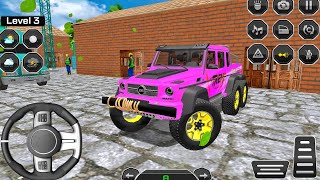 4x4オフロードジープドライビングシミュレーター2026：SUV 4x4ジープオフロードゲーム#113を運転！Androidゲームプレイ screenshot 3