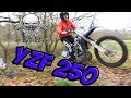 YAMAHA YZF 250 Full préparée (chute)