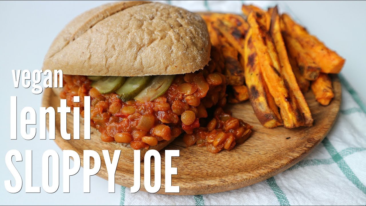 Lentil Sloppy Joe recipe | Vegan