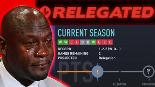 WILL WE GET RELEGATED FIFA 22 PRO CLUBS