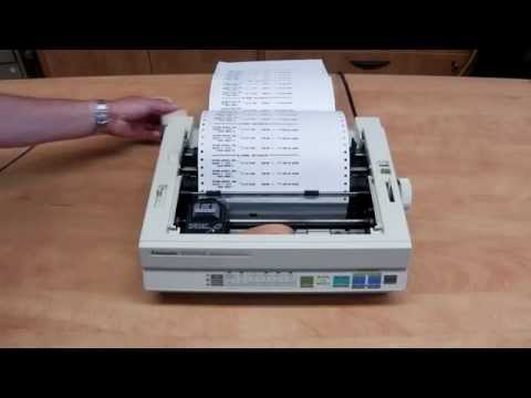 Replace text report dot matrix printer with Android device to display and record.