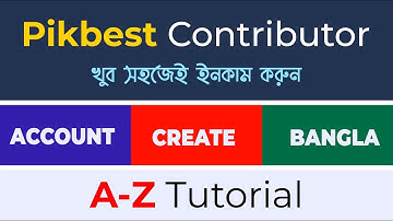 How to Become Pikbest Contributor | Pikbest Bangla Tutorial A-Z | Create Account .,Freelancer osman